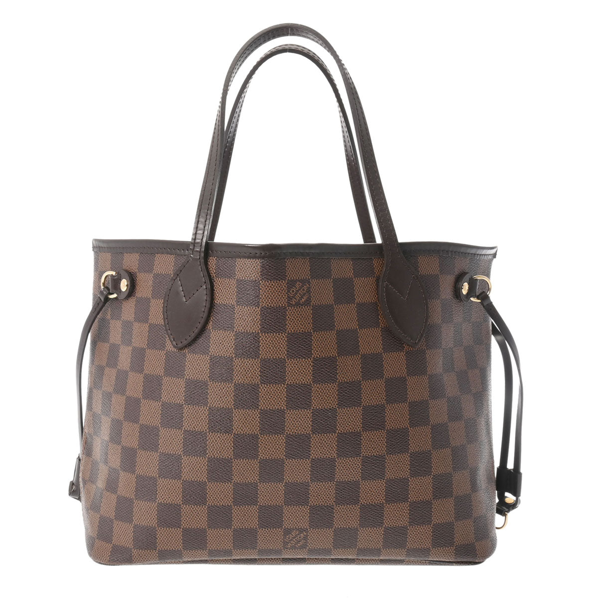 LOUIS VUITTON ルイヴィトン ダミエ ネヴァーフル PM ブラウン N51109 レディース ダミエキャンバス ハンドバッグ ABランク 中古 