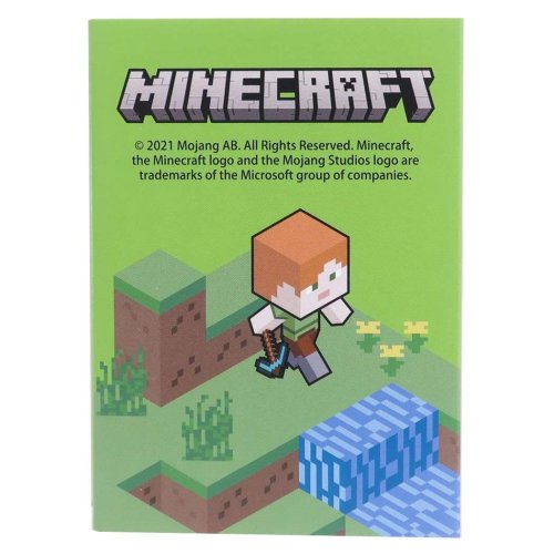 マインクラフト MINECRAFT ゲームキャラクター メモ帳 パタパタ メモ Bタイプ プレゼント 男の子 女の子 ギフト