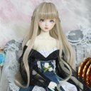 BJD 1/3 1/4  1/6人形 ドール用ウィッグ カツラ 耐熱 ハンドメイドzxww-13