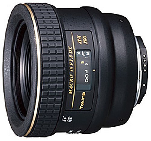 Tokina マクロレンズ AT-X M35 PRO DX 35mm F2.8 MACRO ニコン用 APS-C対応【中古品】