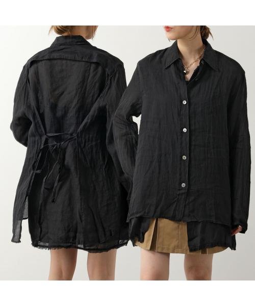 OUR LEGACY シャツ BACKLESS LINER SHIRT W2232BLB