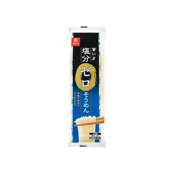 はくばく 塩分ゼロそうめん 180g F049912-20343