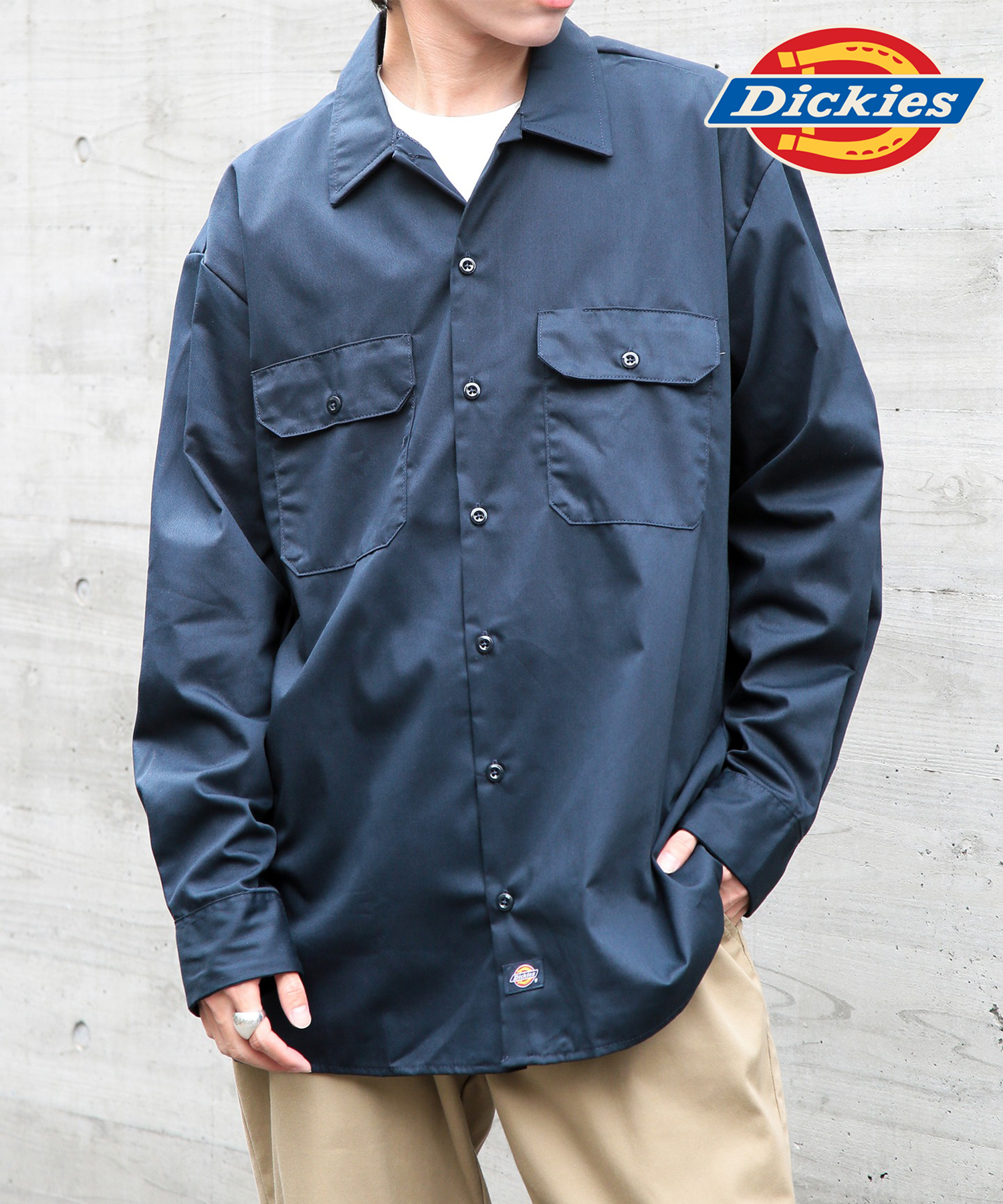 Dickies/【Dickies / ディッキーズ】SHIRTS LSFQ シャツ 羽織 長袖 ロ･･･