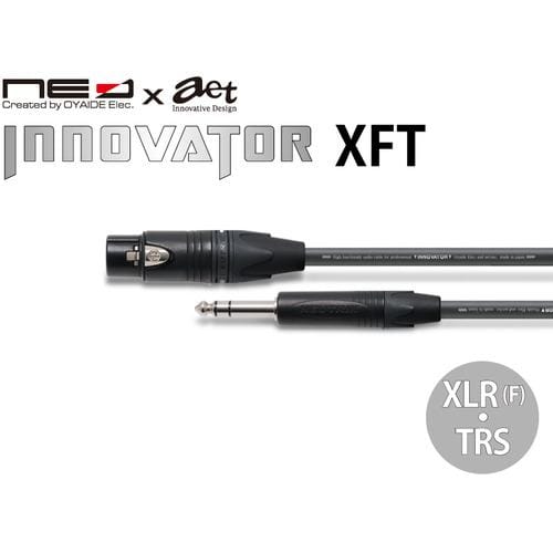 オヤイデ INNOVATOR XFT／3.0 マイクケーブル (XLR Female - TRS) 3m