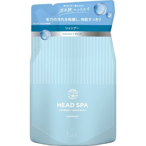 P＆Gジャパン 深体験ヘッドスパ by h＆s リフレッシュ×さらつや シャンプー つめかえ 350G