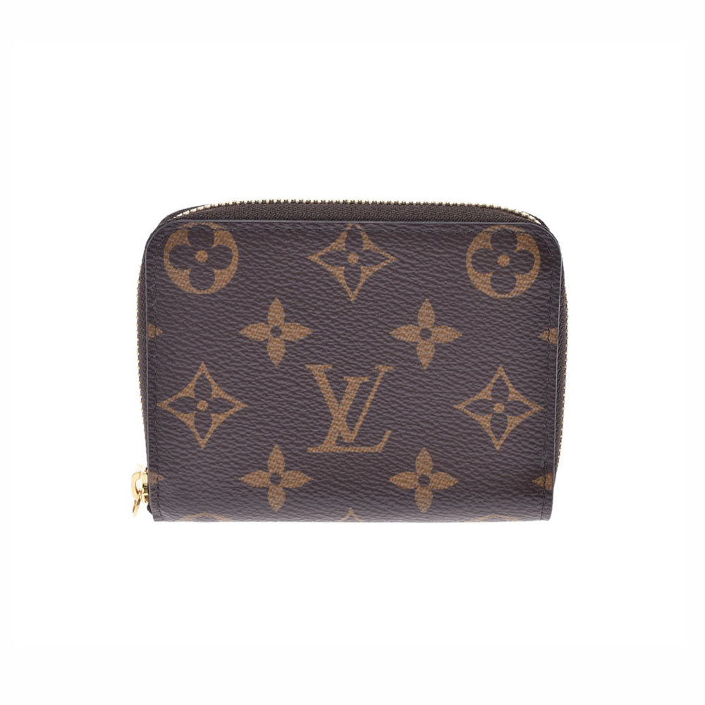 LOUIS VUITTON ルイヴィトン モノグラム ジッピーコインパース ブラウン M60067 ユニセックス モノグラムキャンバス コインケース 未使用 