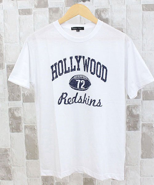 Tシャツ メンズ 半袖 カレッジ ロゴ プリント クルーネック ティーシャツ 大きいサイズ トップス アメカジ ロゴT