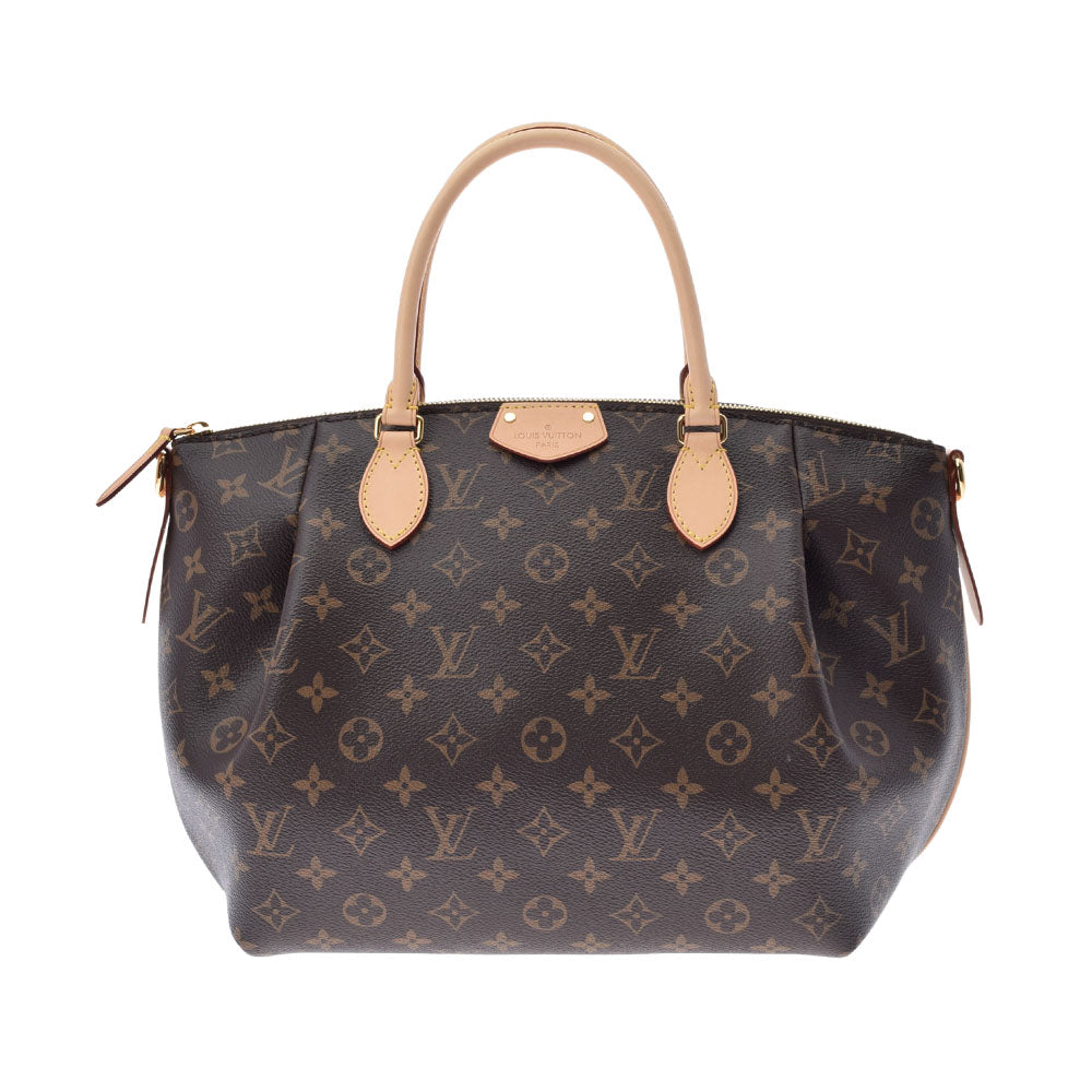 LOUIS VUITTON ルイヴィトン モノグラム テュレンMM 2WAY ブラウン M48814 レディース モノグラムキャンバス ハンドバッグ 未使用 