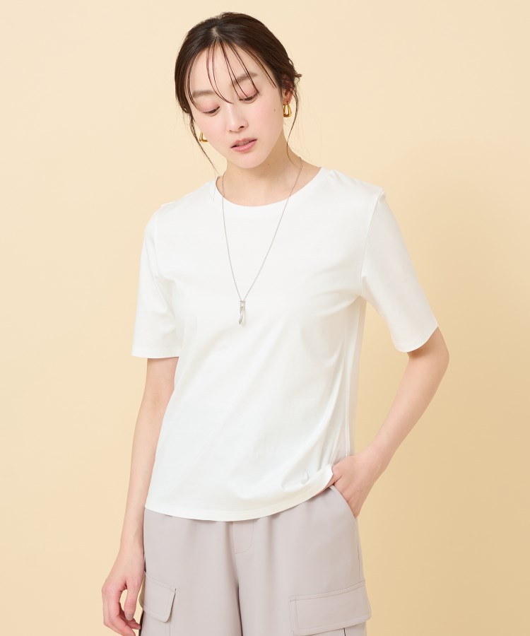 アンタイトル/【接触冷感／抗菌防臭／洗える】アイスクリアコットン インナーTシャツ