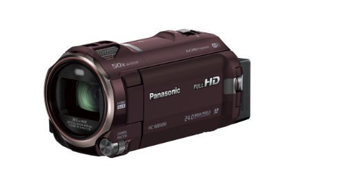 Panasonic デジタルハイビジョンビデオカメラ 内蔵メモリー64GB ブラウン HC-W850M-T【中古品】