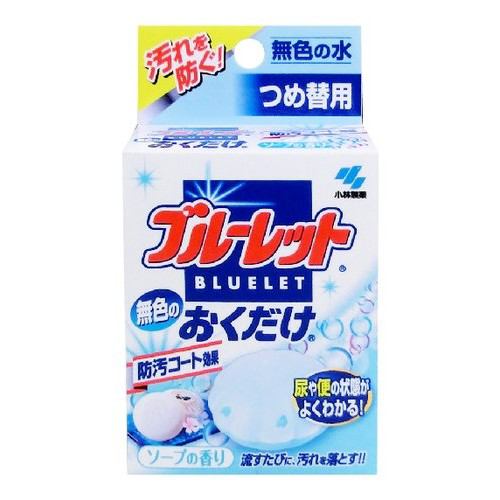 小林製薬 無色のブルーレットおくだけ ソープの香り 無色の水 つめ替用 【日用消耗品】