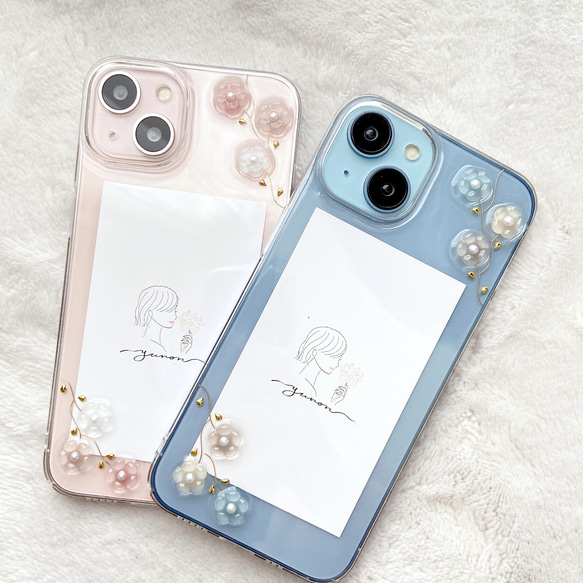 YN-so8,【flowerline】,iPhoneケース　全機種対応　iPhone13 iPhone14,