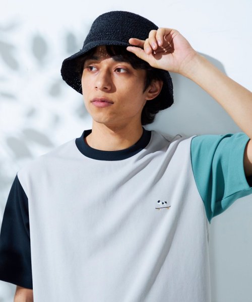 【GLOSTER/グロスター】RAFFIA BUCKET HAT ラフィア バケットハット バケハ