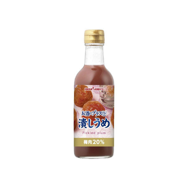 ポッカサッポロ お酒にプラス潰しうめ 300ml F036614-HG28