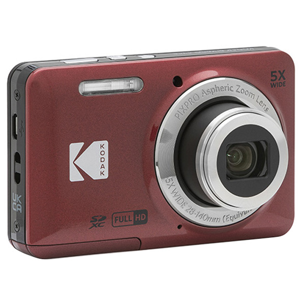 Kodak PIXPRO デジタルカメラ FRIENDLY ZOOM レッド FZ55 RD