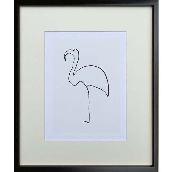 美工社 Le flamand rose 絵画 ポスター