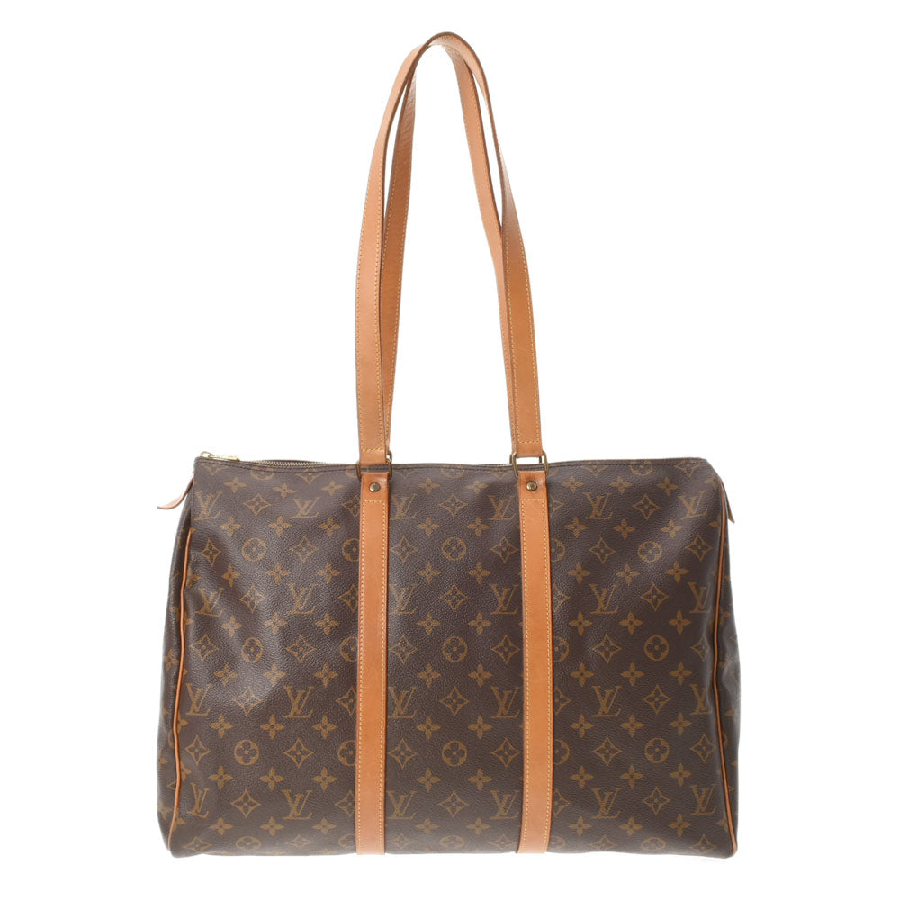 LOUIS VUITTON ルイヴィトン モノグラム フラネリー45 廃番 ブラウン M51115 ユニセックス モノグラムキャンバス  ショルダーバッグ Bランク 中古 