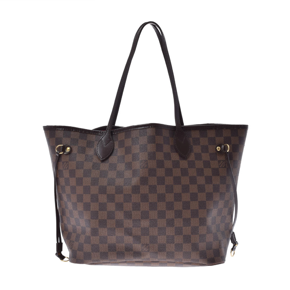 LOUIS VUITTON ルイヴィトン ダミエ ネヴァーフルMM 旧型 ブラウン N51105 レディース ダミエキャンバス トートバッグ Bランク 中古 