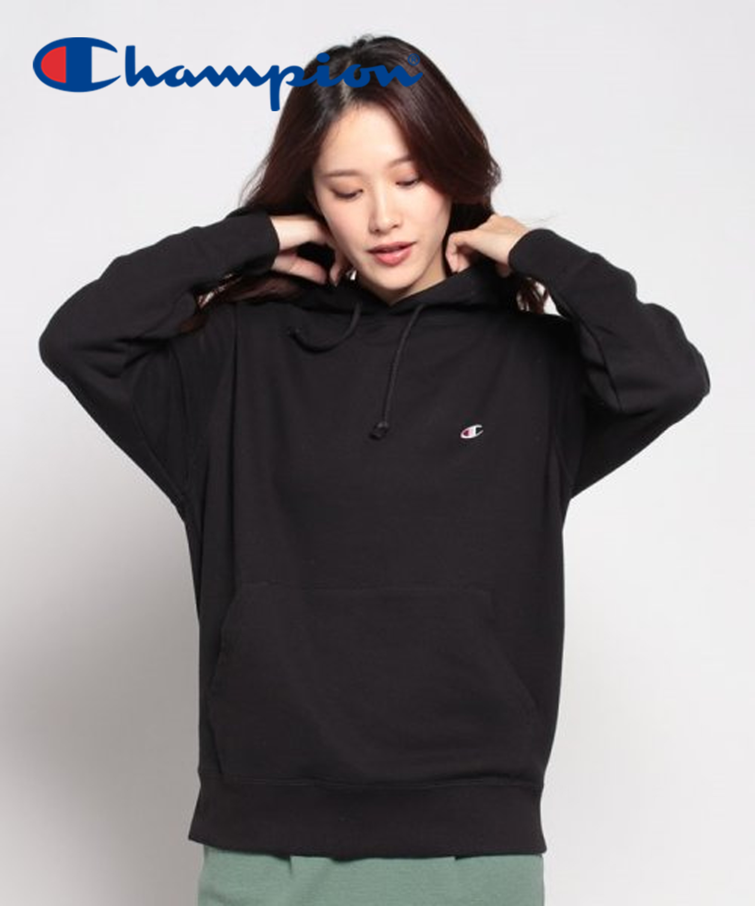 チャンピオン/Champion HOODED SWEATSHIRT C3－Y136        ･･･