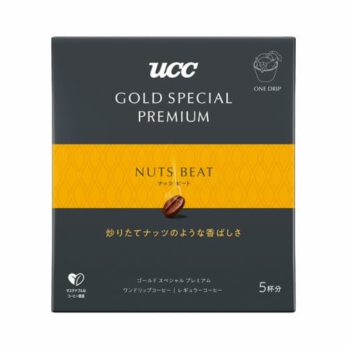 UCC GOLD SPECIAL PREMIUM ワンドリップコーヒー ナッツビート 5P