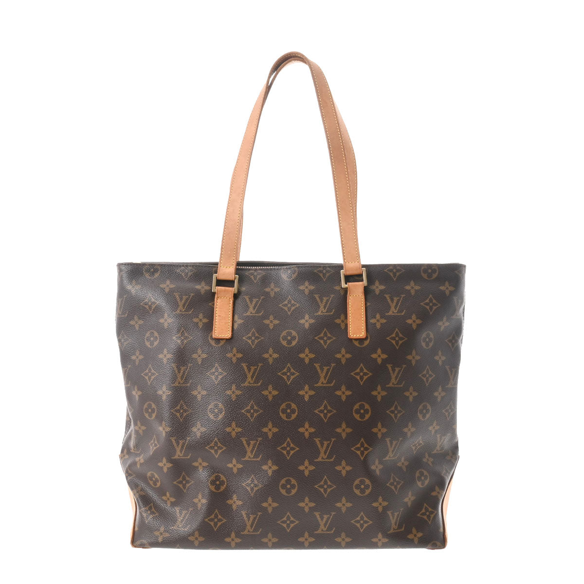 LOUIS VUITTON ルイヴィトン モノグラム カバメゾ ブラウン M51151 レディース モノグラムキャンバス トートバッグ Bランク 中古 