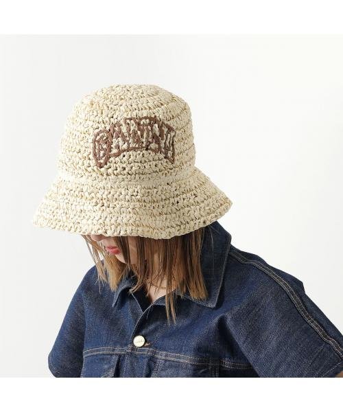 GANNI ハット SUMMER STRAW HAT A5752 A5823