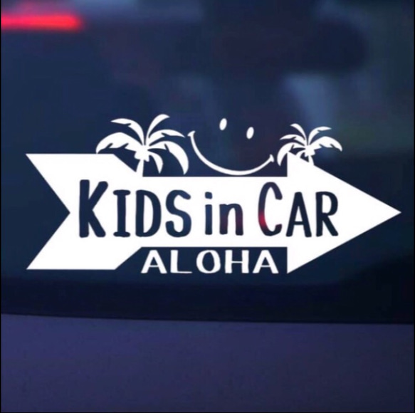 キッズインカー/KIDS IN CAR アロハ