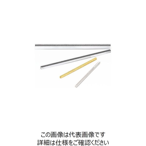 協育歯車工業 丸ラック モジュール 0.5/0.75/0.8/1 圧力角20°(並歯) ORK1SU 3ー1024 3-1024 1個（直送品）