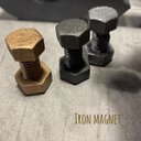 【送料無料】Iron マグネット 3個セット