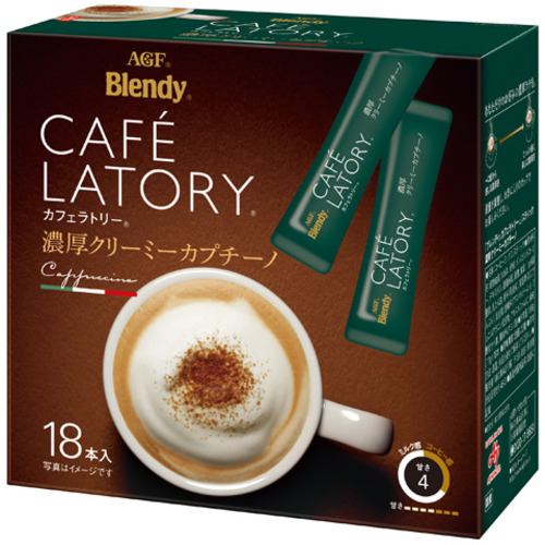 味の素AGFカフェラトリーST濃厚Cカプチーノ18本