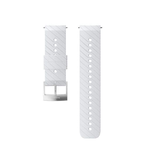 SUUNTO SS050156000 Strap 24WHITE STEEL M （ストラップ Suunto9 ほか 正規品） Suunto9／Spartan sports WHR ホワイト