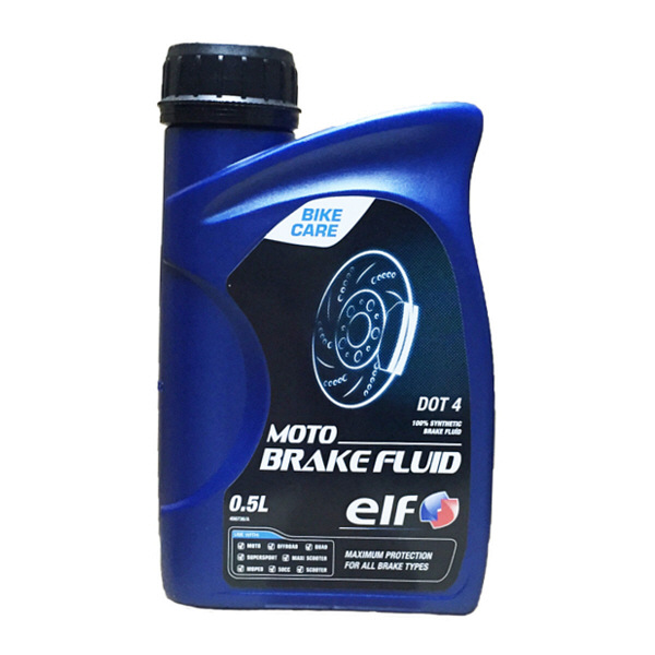 elf Moto brake fluid DOT4 1セット（12本入）（直送品）