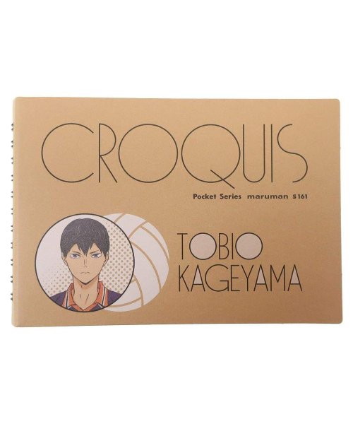 ハイキュー！！ お絵かき帳 クロッキー帳 影山飛雄 少年ジャンプ ヒサゴ クロッキーブック お絵かきノート アニメキャラクター グッズ