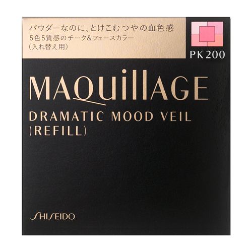 資生堂（SHISEIDO） マキアージュ (MAQuillAGE) ドラマティックムードヴェール PK200 (レフィル)ピーチピンク (8g)