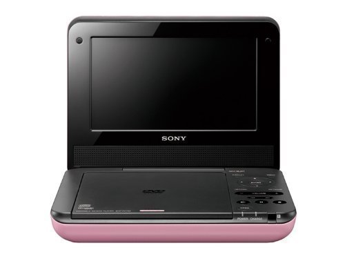 【2025年度カレンダ】SONY ポータブルDVDプレイヤー FX750 ピンク DVP-FX750/P【中古品】_画像1