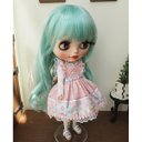 ネオブライス ウィッグ  ゆるふわマーメイド ミント 10インチ/ドール Blythe