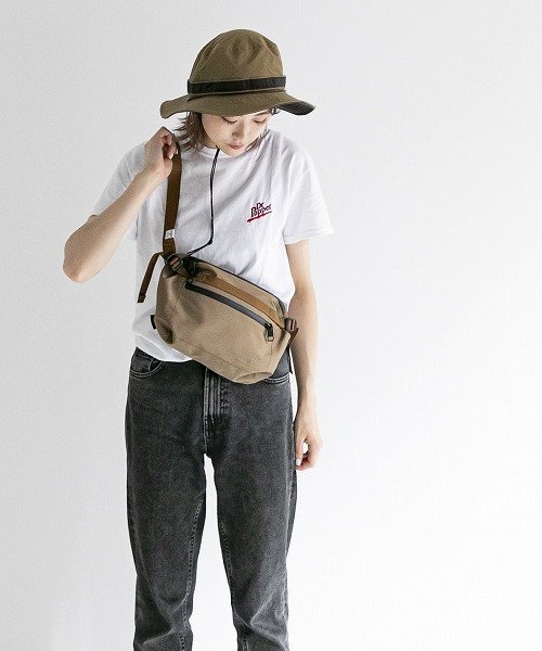 AS2OV / アッソブ WP CORDURA 305D FANNY PACK － KHAKI