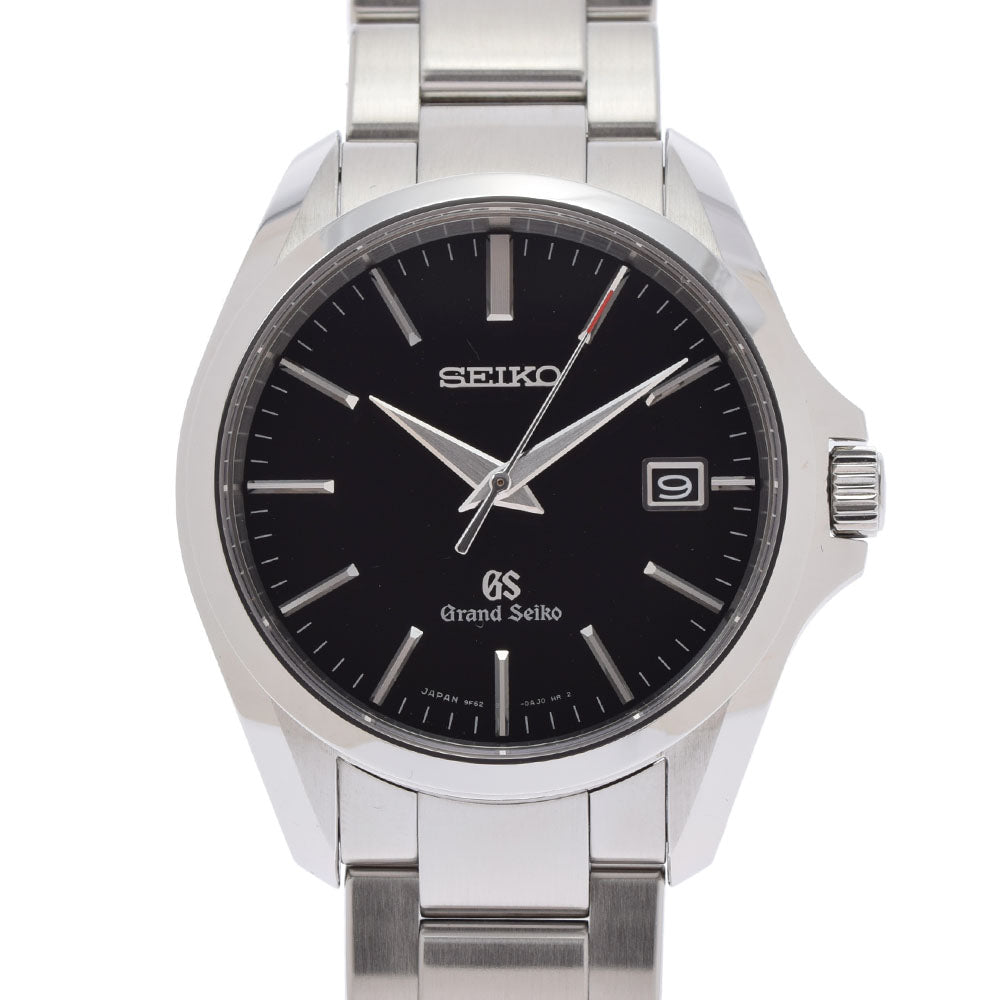 SEIKO セイコー グランドセイコー SBGX083 メンズ SS 腕時計 クオーツ 黒文字盤 Aランク 中古 