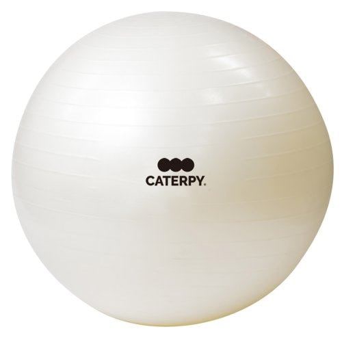 ツインズ CF-007 フィットネスボール55ｃｍ トレーニングマニュアル・専用計測テープ付 ＣＡＴＥＲＰＹ ［ＦＩＴＮＥＳＳ］ パールホワイト