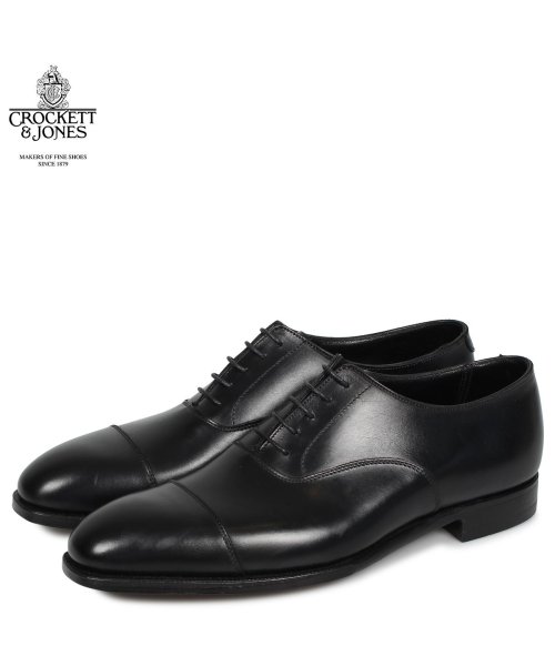 クロケット&ジョーンズ CROCKETT&JONES オードリー シューズ ビジネスシューズ ストレートチップ メンズ AUDLEY Eワイズ ブラック 黒