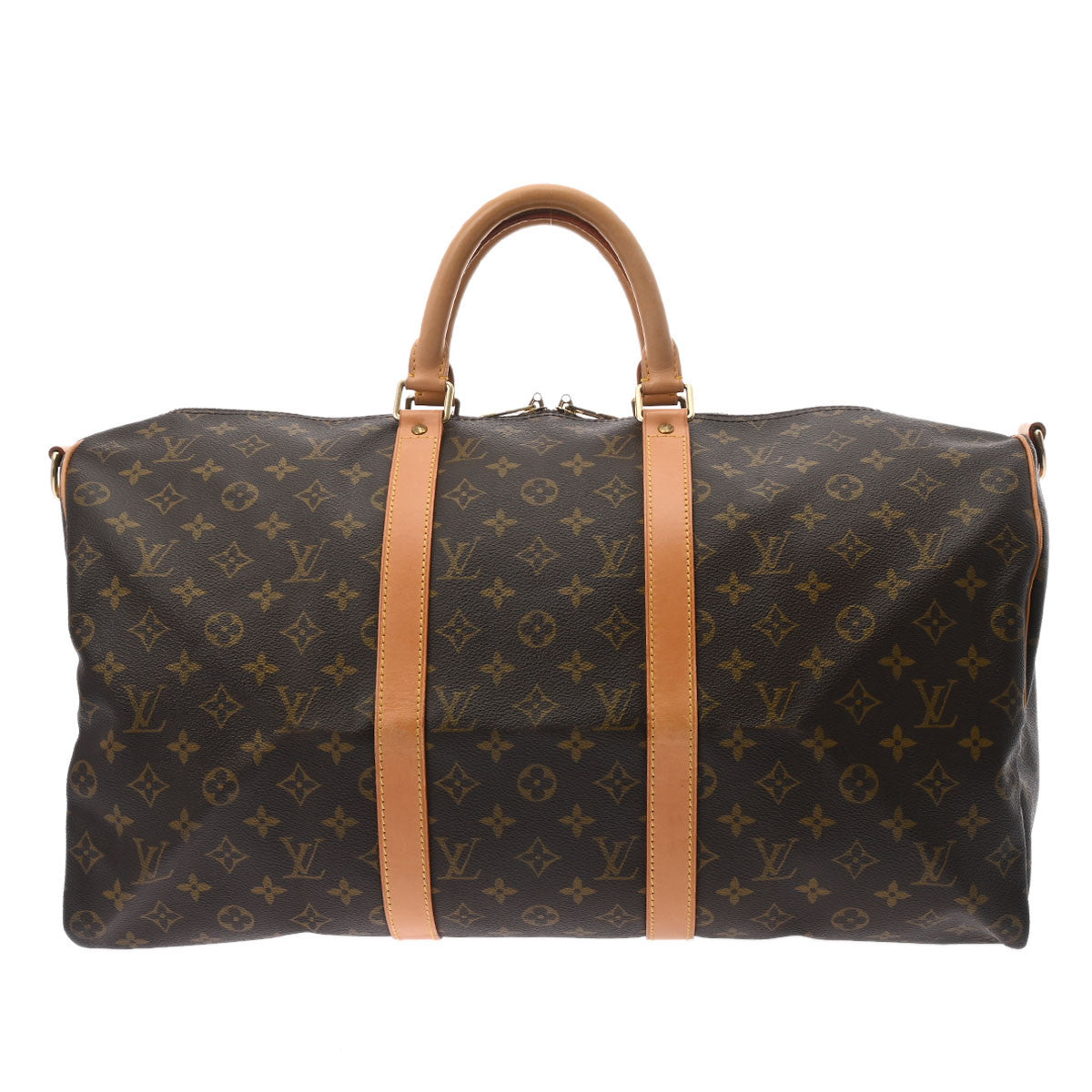 LOUIS VUITTON ルイヴィトン モノグラム キーポルバンドリエール50 ブラウン M41416 ユニセックス モノグラムキャンバス ボストンバッグ Bランク 中古 