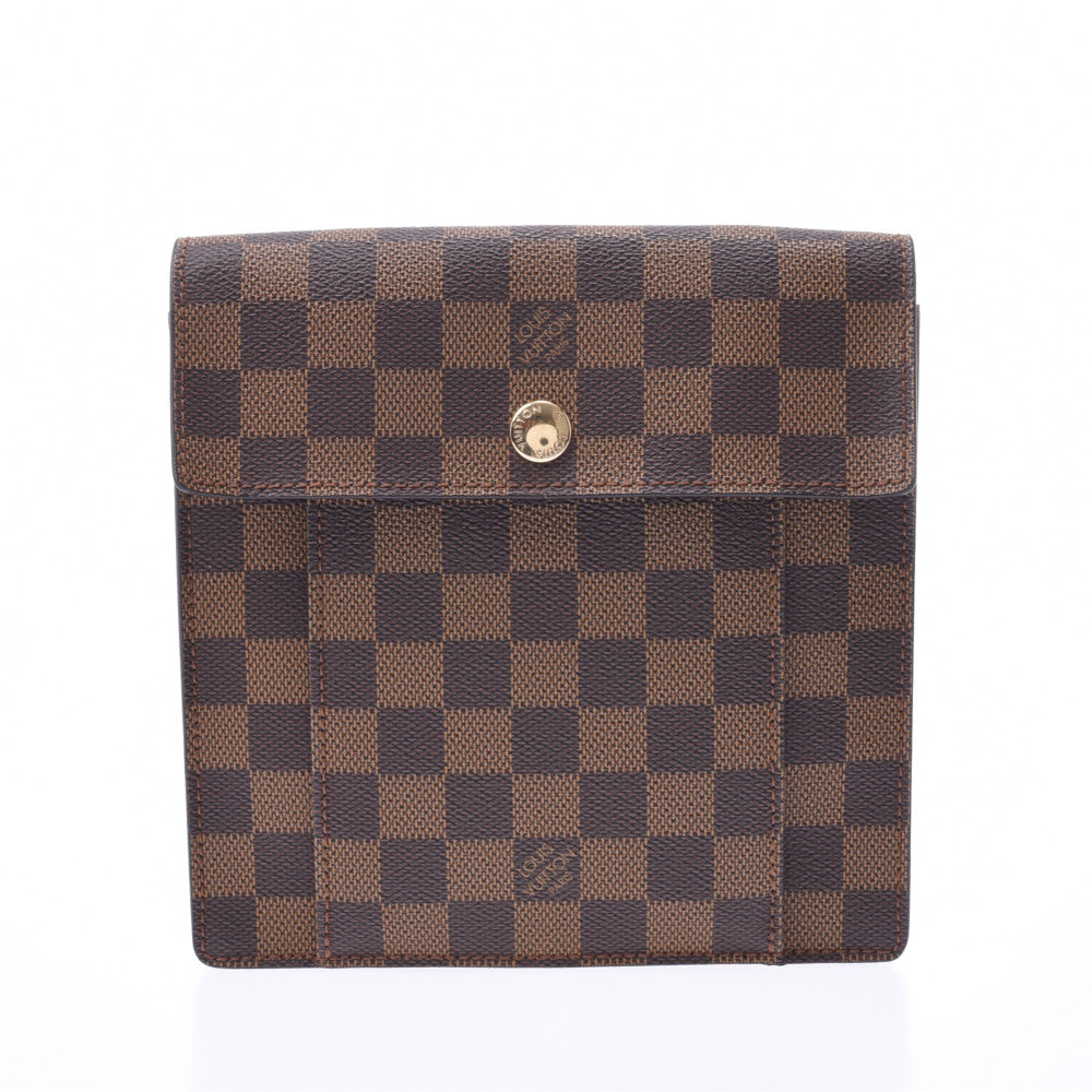 LOUIS VUITTON ルイヴィトン ダミエ ピムリコ 廃盤 ブラウン N45272 ユニセックス ダミエキャンバス ショルダーバッグ ABランク 中古 