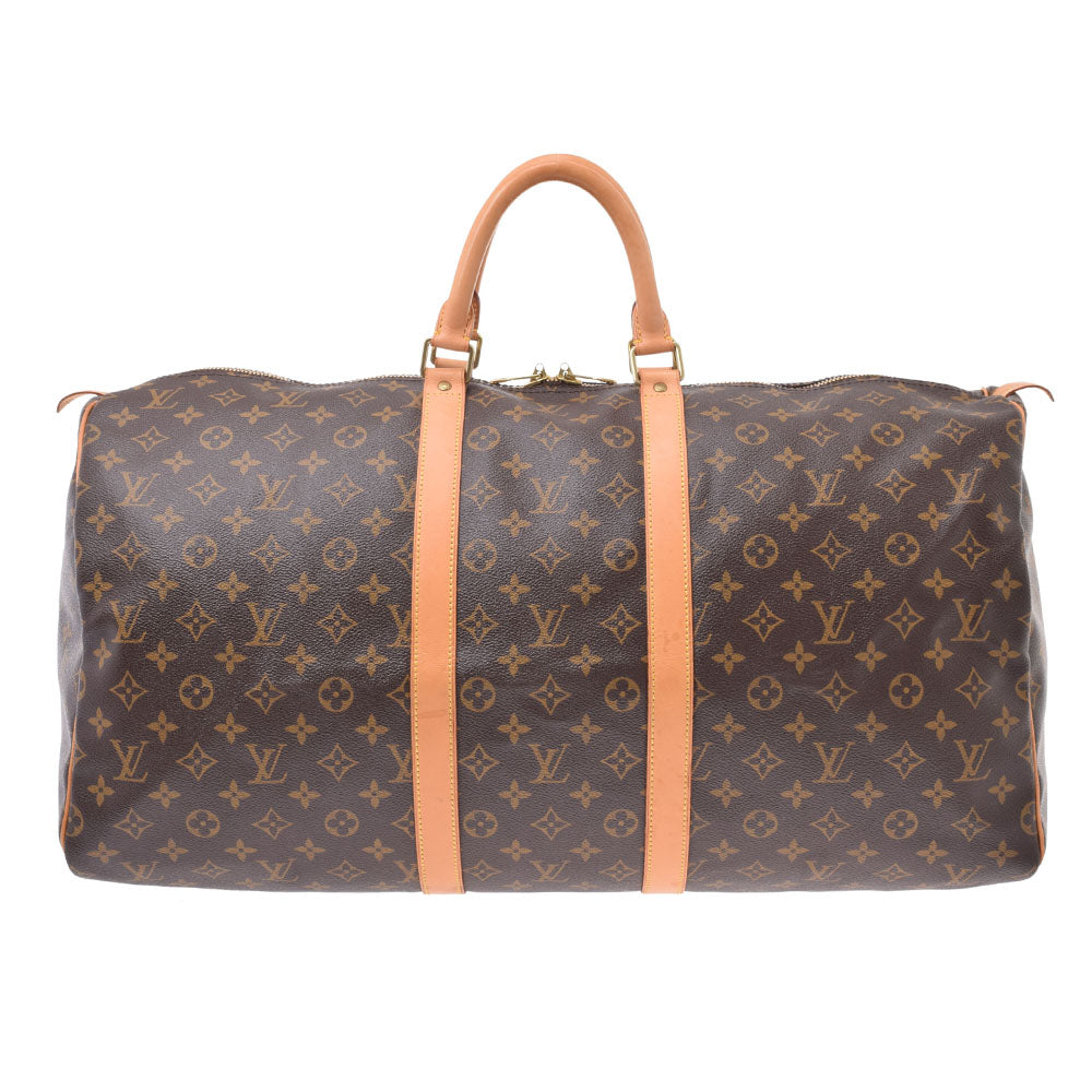 LOUIS VUITTON ルイヴィトン モノグラム キーポル55 M41424 ユニセックス モノグラムキャンバス ボストンバッグ Bランク 中古 