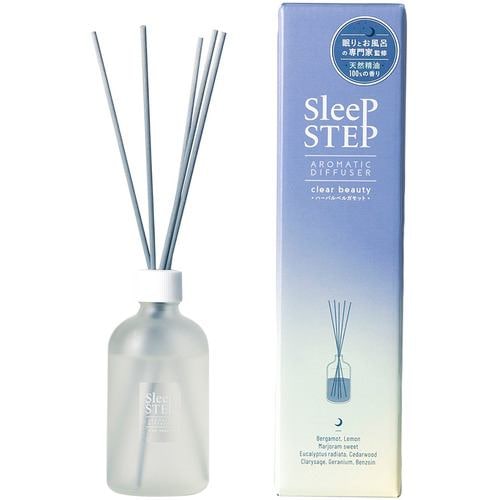 フレーバーライフ社 1828 SLEEP STEP（スリープステップ） リードディフューザー クリアビューティー 100mL