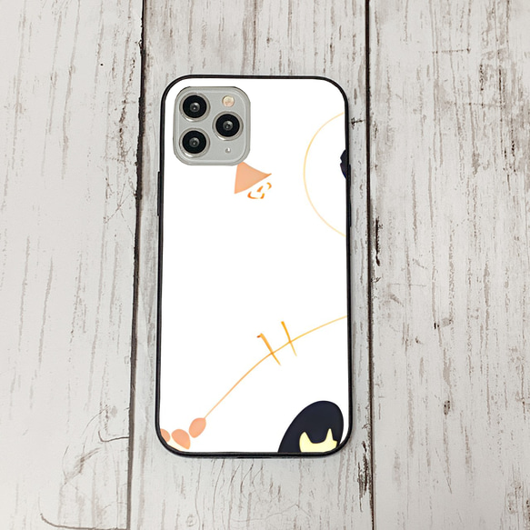 iphoneケース3-2-16 iphone 強化ガラス ねこ・猫・ネコ 箱1 かわいい アイフォン iface