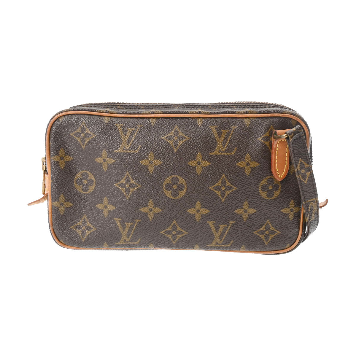 LOUIS VUITTON ルイヴィトン モノグラム ポシェット マルリーバンドリエール ブラウン M51828 レディース モノグラムキャンバス ショルダーバッグ Bランク 中古 