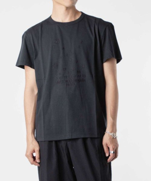 メゾン マルジェラ MAISON MARGIELA ナンバリングロゴ マコ コットン Tシャツ S50GC0684 S22816 Tシャツ メンズ トップス 半