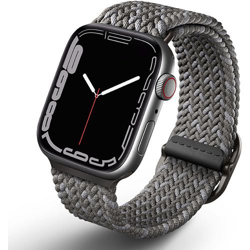 KENZAN UNIQ-45MM-ASPDEPGRY Apple Watch 42／44／45MM BRAIDED STRAP ASPEN DE PEBBLE GREY UNIQ45MMASPDEPGRY