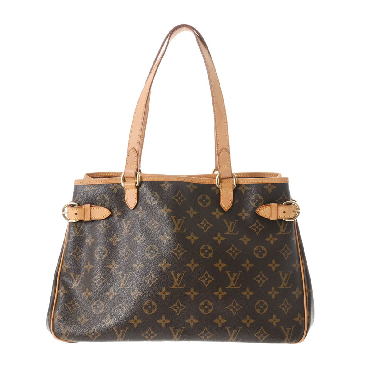 LOUIS VUITTON ルイヴィトン モノグラム バティニョール オリゾンタル ブラウン M51154 レディース モノグラムキャンバス トートバッグ Bランク 中古 