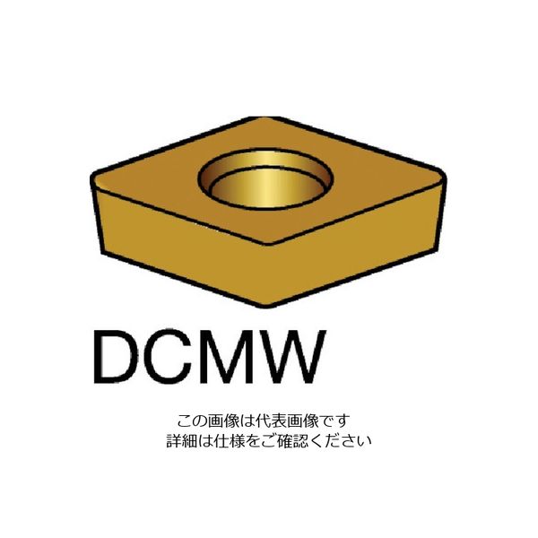 サンドビック コロターン107 旋削用ダイヤモンドポジ・チップ DCMW 11 T3 04FP CD10 570-0400（直送品）